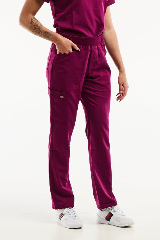 Balance by Dickies® - Medische broek - Dames - Bordeaux