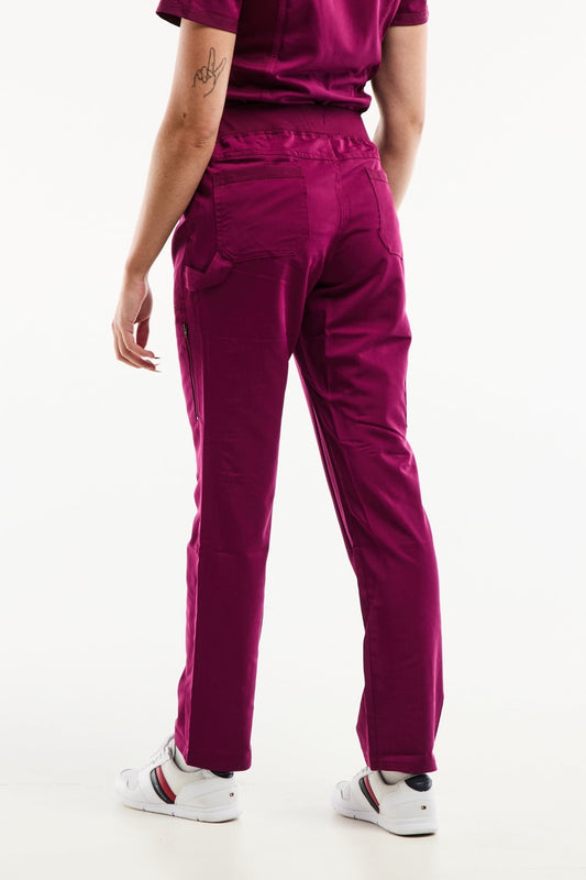 Balance by Dickies® - Medische broek - Dames - Bordeaux
