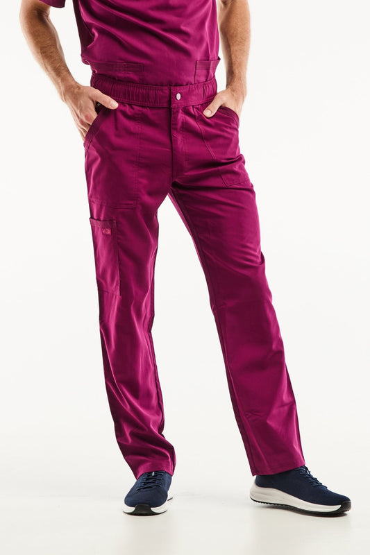 Balance by Dickies® - Medische broek - Heren - Bordeaux