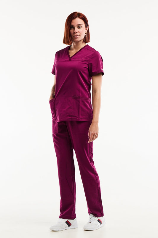 Balance by Dickies® - OK-set - Dames - Bordeaux