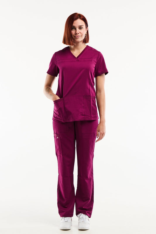 Balance by Dickies® - OK-set - Dames - Bordeaux