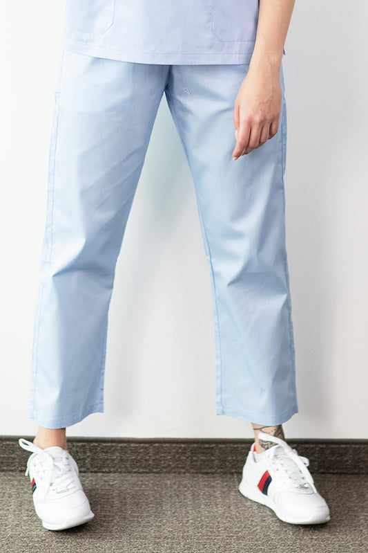 Basicfit - Medische broek - Unisex - Hemelsblauw