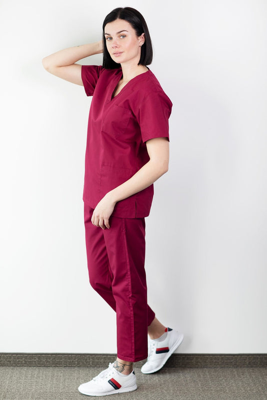 Basicfit - OK-set - Unisex - Bordeaux