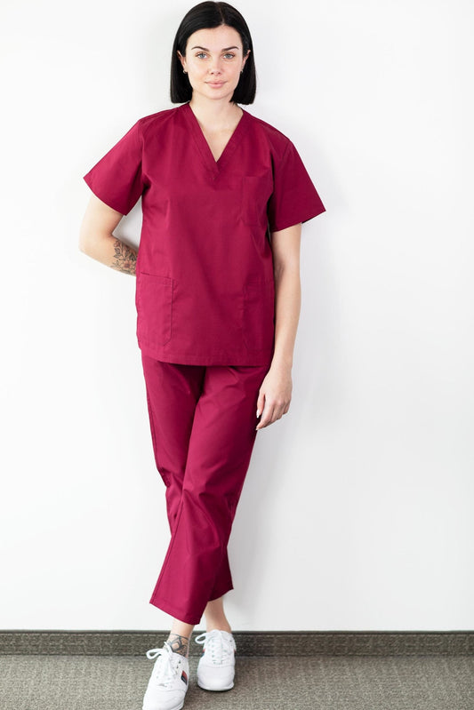 Basicfit - OK-set - Unisex - Bordeaux