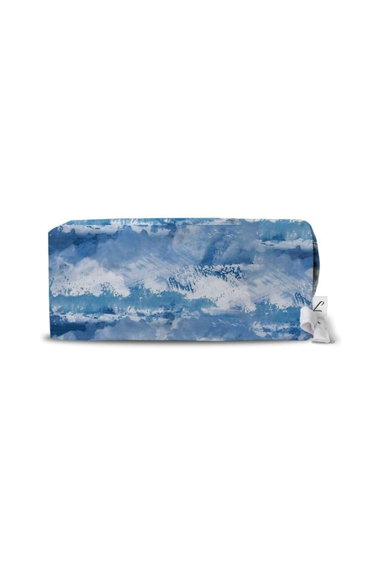 Pochette met unieke hemelsblauwe motieven voor de medische muts van Aelin, Grey’s Anatomy