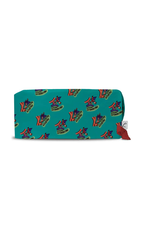 OK-muts – Turquoisegroen met cardiomotieven