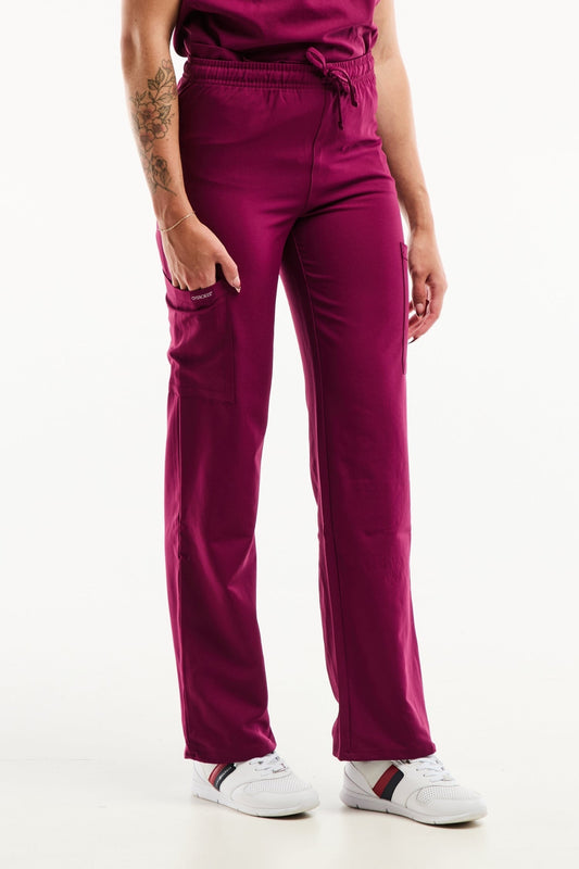 Cherokee® ProTech - Medische broek - Dames - Bordeaux