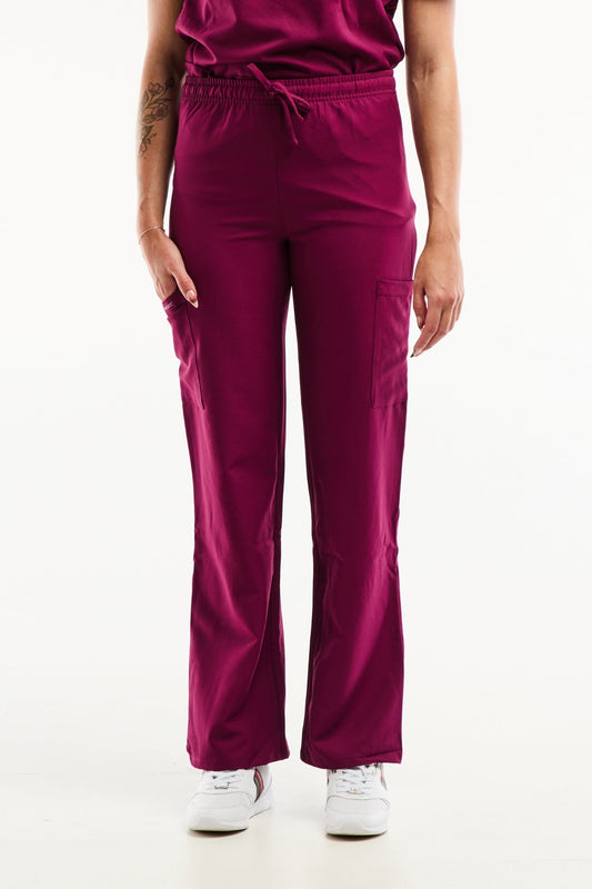 Cherokee® ProTech - Medische broek - Dames - Bordeaux