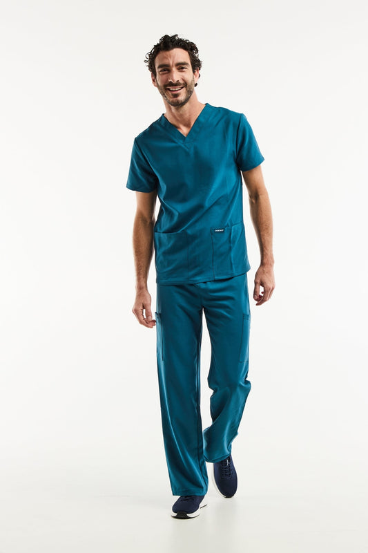 Cherokee® ProTech - OK-set - Heren - Turquoiseblauw