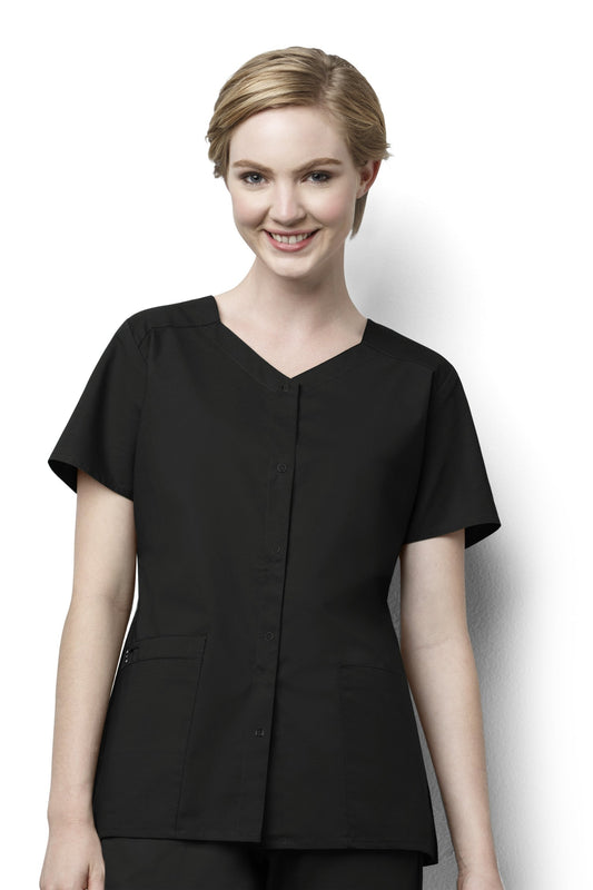 Classicfit - Medische blouse - Dames - Marineblauw