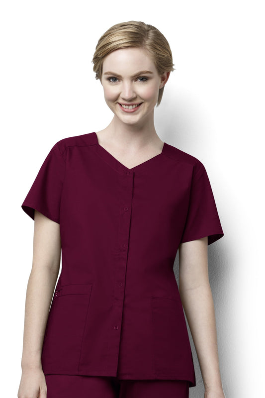Classicfit - Medische blouse - Dames - Bordeaux