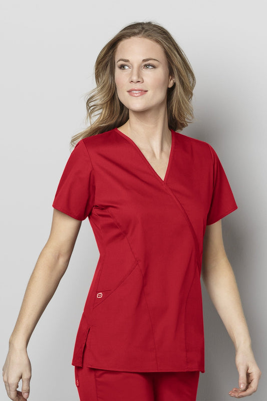 Classicfit - Medische blouse - Dames - Rood