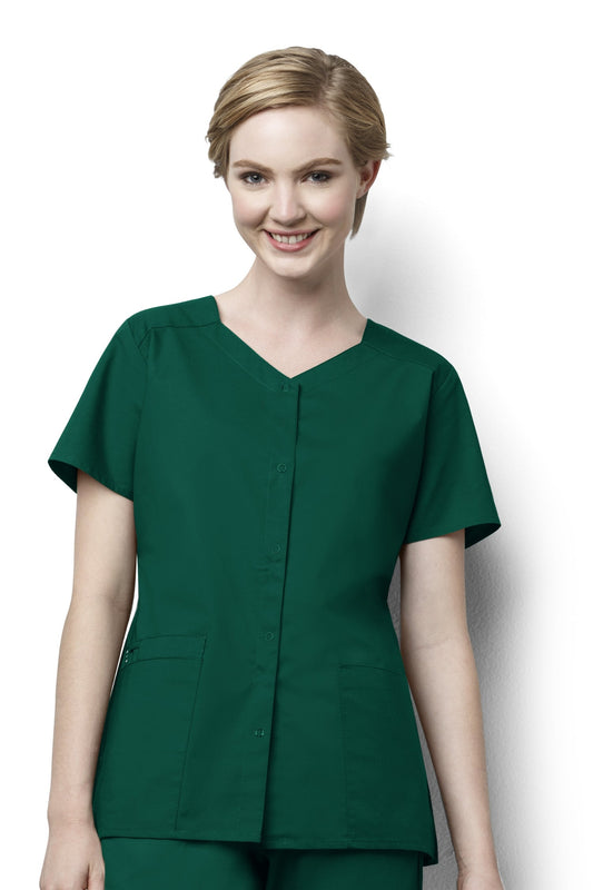 Classicfit - Medische blouse - Dames - Groen