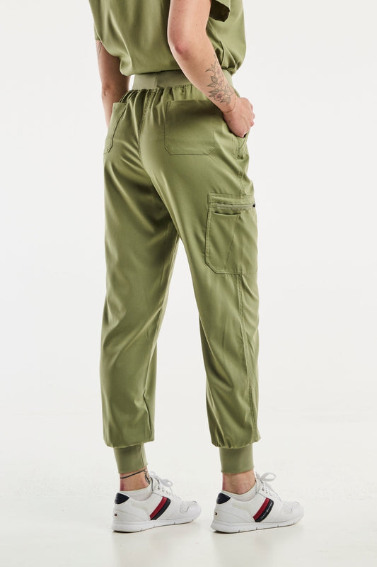 EMMA jogger - Medische broek - Dames - Olijf
