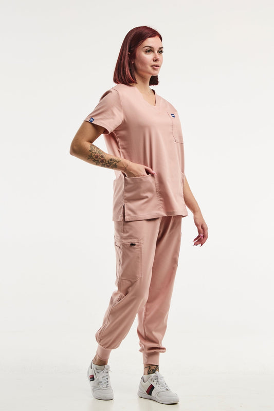 EMMA jogger – Medische set – Dames – Lichtroze