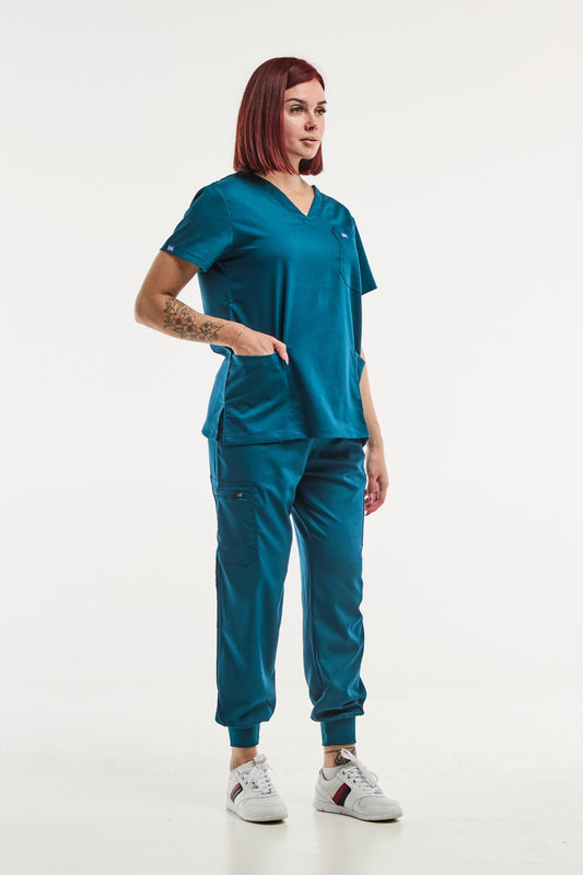 EMMA jogger – Medische set – Dames – Turquoise
