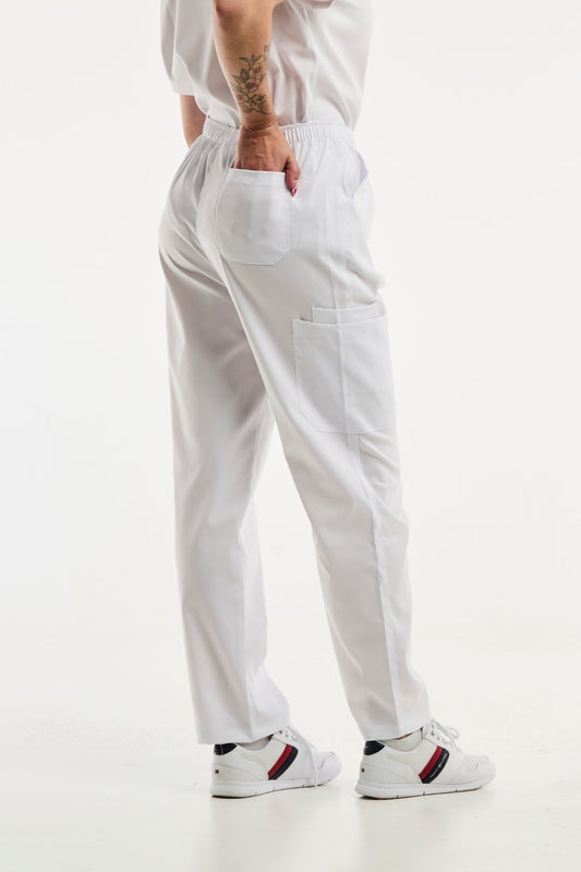 EMMA - Medische broek - Dames - Wit