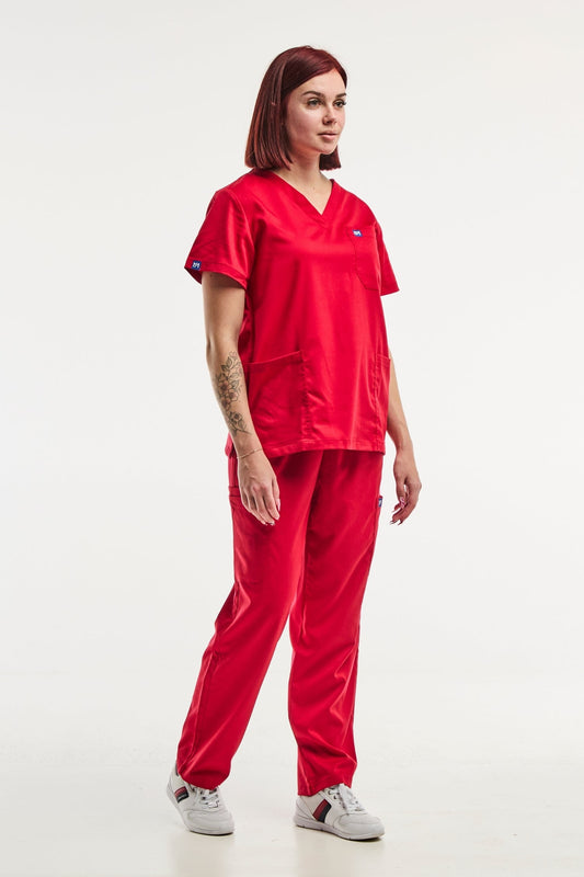 EMMA – Medische set – Dames – Rood