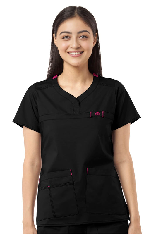 Flex - Medische blouse - Dames - Zwart