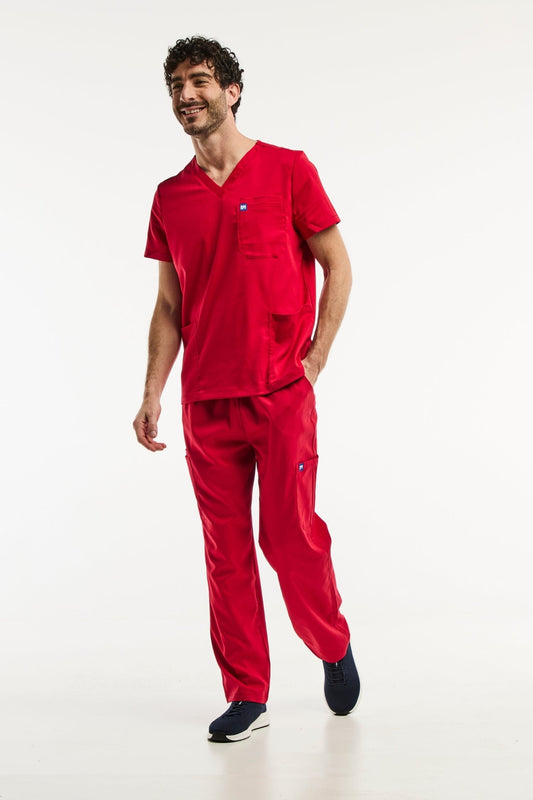 LUCA - Medische set - Heren - Rood