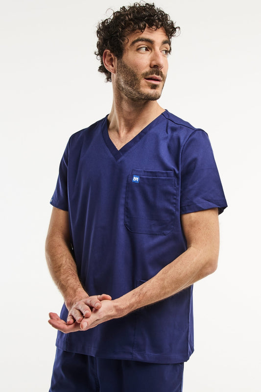 LUCA - Medische tuniek - Heren - Marineblauw