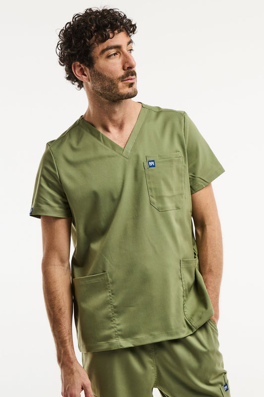 LUCA - Medische tuniek - Heren - Olijf