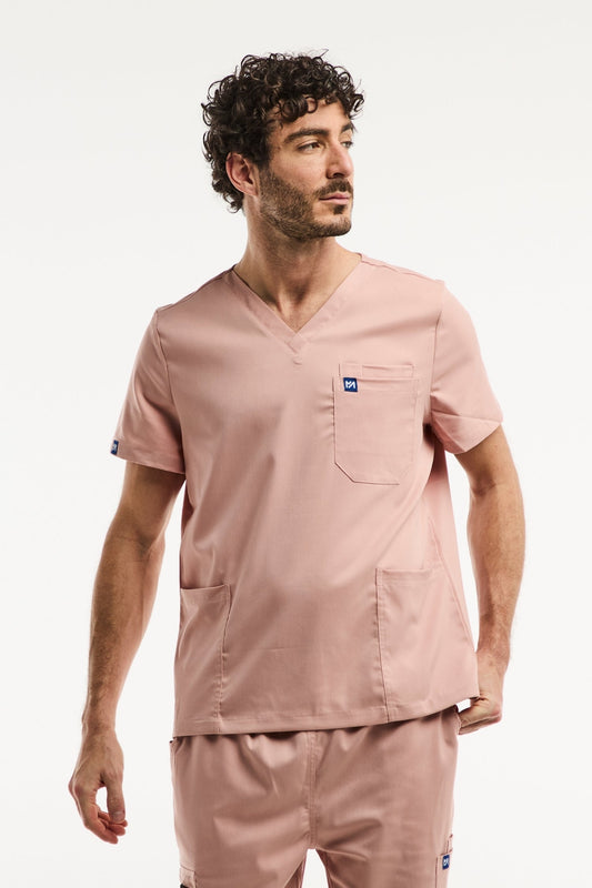 LUCA - Medische tuniek - Heren - Lichtroze