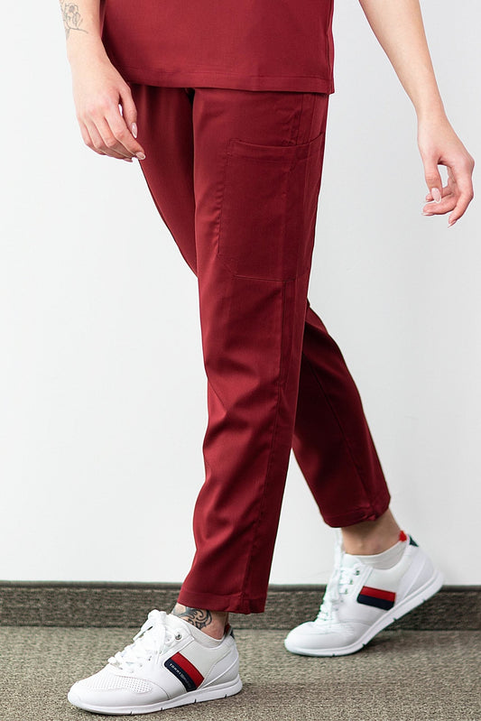 Medfit - OK-broek - Unisex - Bordeaux