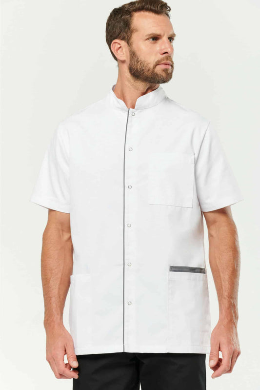 Oscar - Medische blouse - Heren - Wasbaar op 60° - Wit