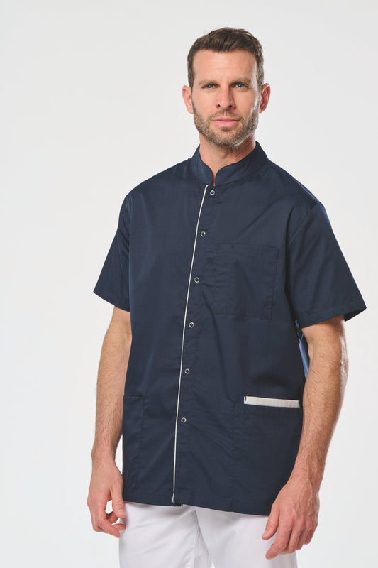 Oscar - Medische blouse - Heren - Wasbaar op 60° - Marineblauw