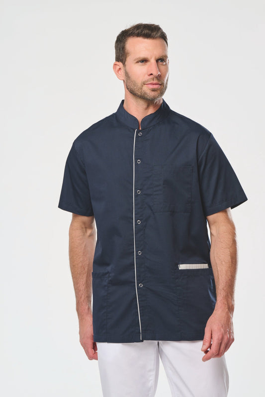 Oscar - Medische blouse - Heren - Wasbaar op 60° - Marineblauw