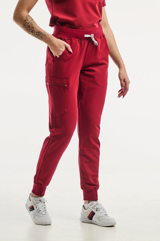 Paris - Medische stretchbroek - Dames - Rood