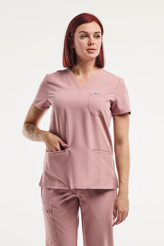 Paris - Medische stretchtuniek - Dames - Roze