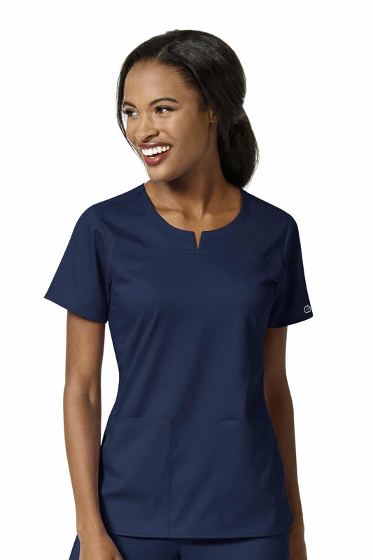 Sierra - Medische blouse - Dames - Marineblauw