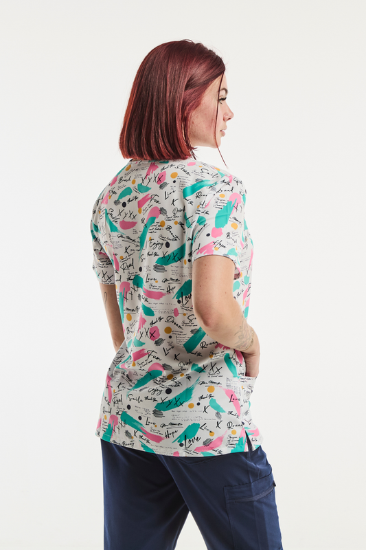 Medische stretchtuniek - Dames - Betoverende dromen
