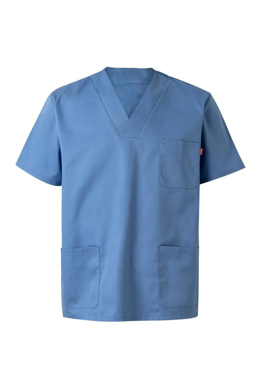 Velilla - Medische tuniek - Unisex - Hemelsblauw