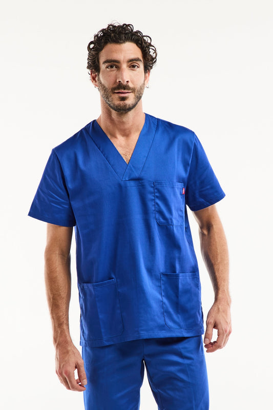 Velilla - Medische tuniek - Unisex - Ultramarijnblauw