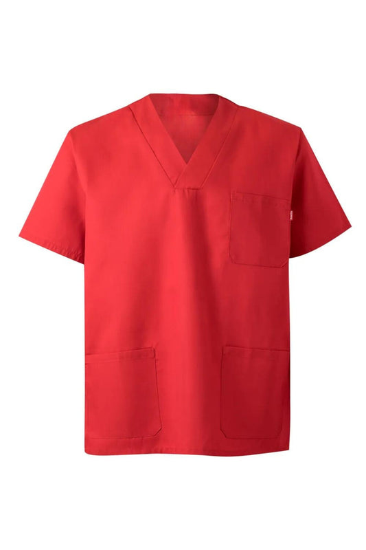 Velilla - Medische tuniek - Unisex - Rood