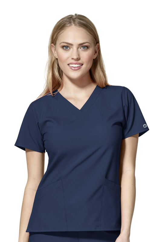 W123 - Medische blouse - Marineblauw - Dames