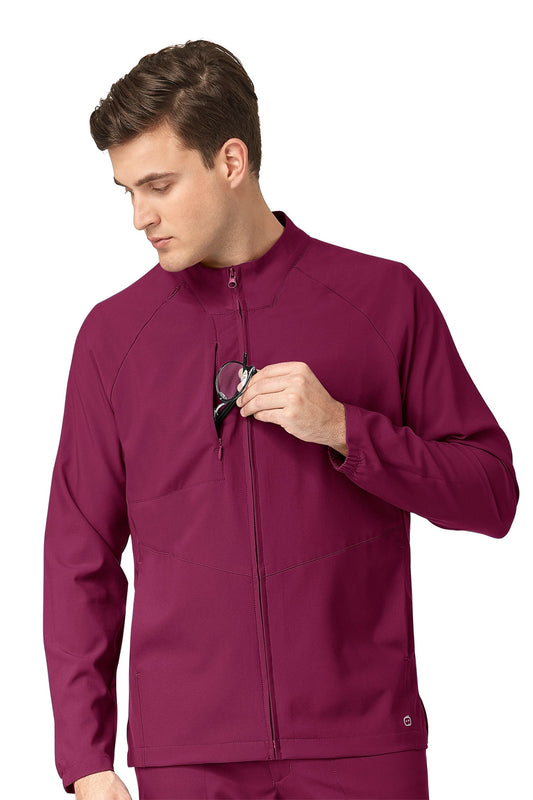 W23 - Warm-up vest - Heren - Bordeaux