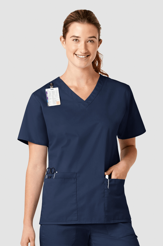 Wonderwork - Medische blouse - Dames - Marineblauw