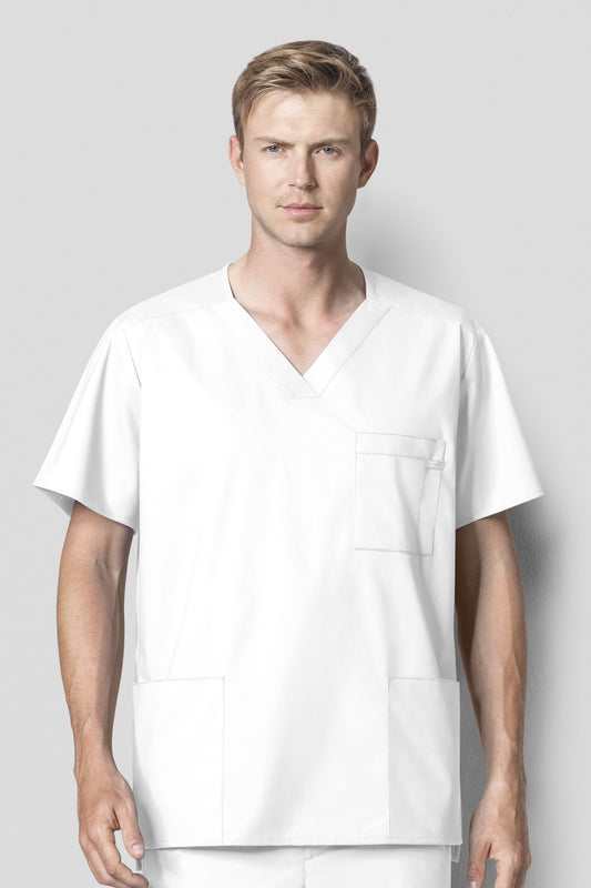 Wonderwork - Medische blouse - Heren - Wit