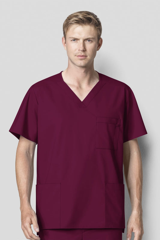 Wonderwork - Medische blouse - Heren - Bordeaux