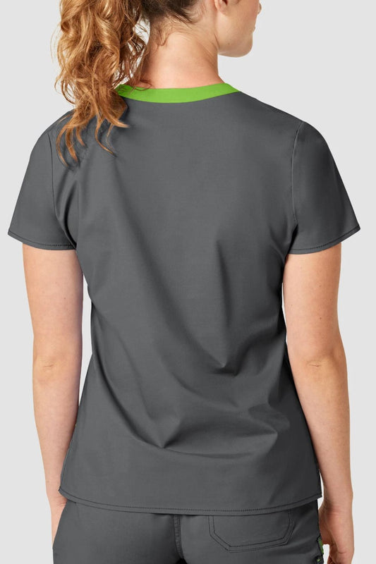 Bella - Medische blouse - Dames - Grijs