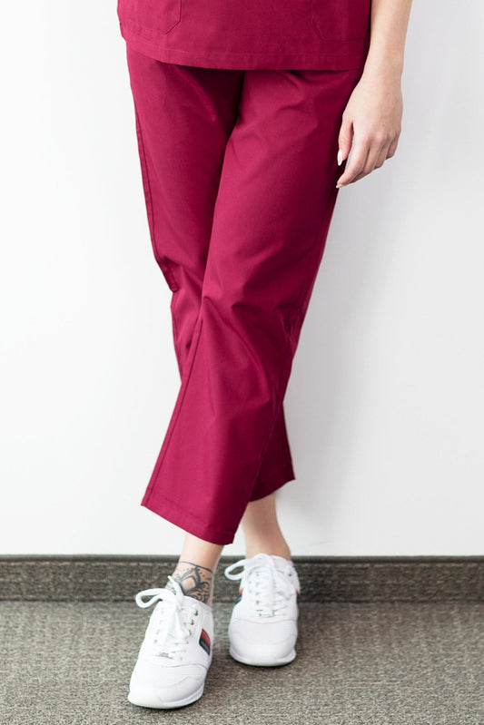 Basicfit - OK-broek - Unisex - Bordeaux