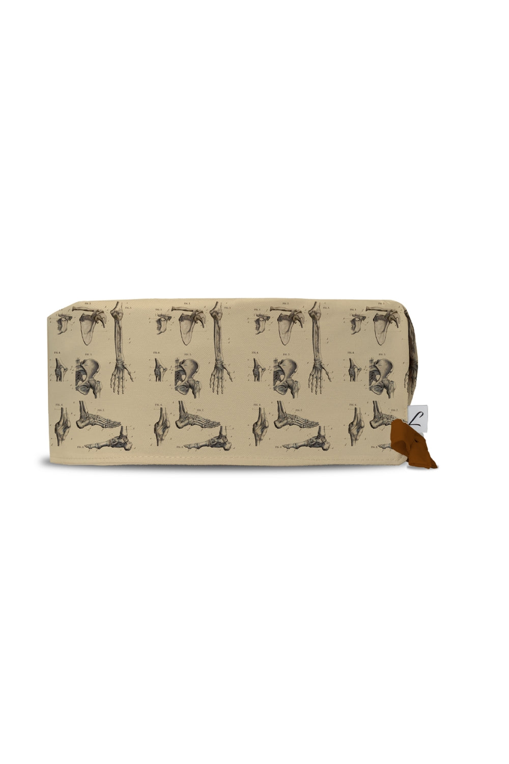 OK-muts – Beige met bottenprint