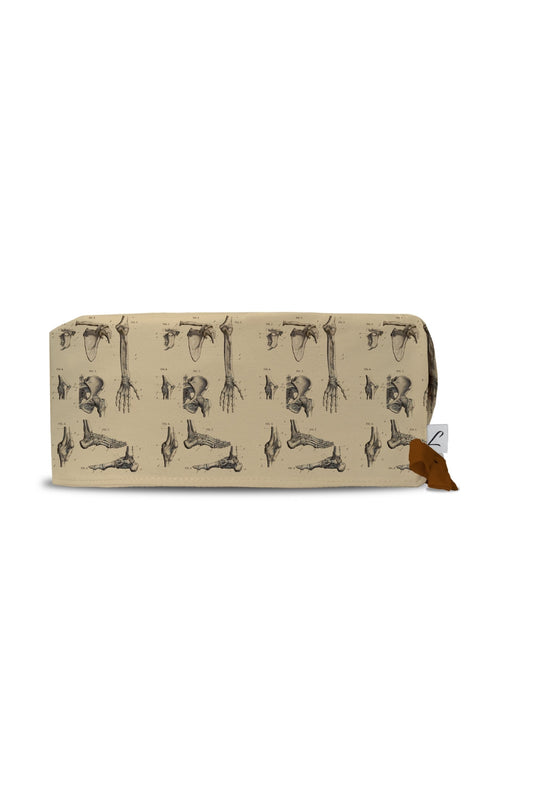 OK-muts – Beige met bottenprint
