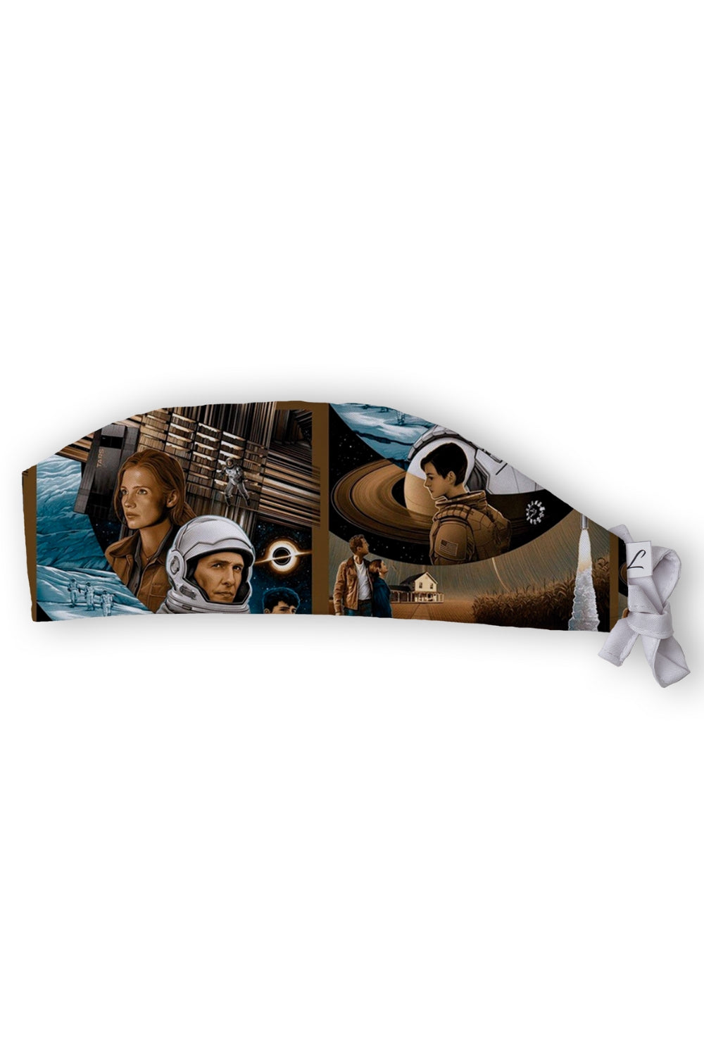 OK-muts – Zwart met Interstellar-print