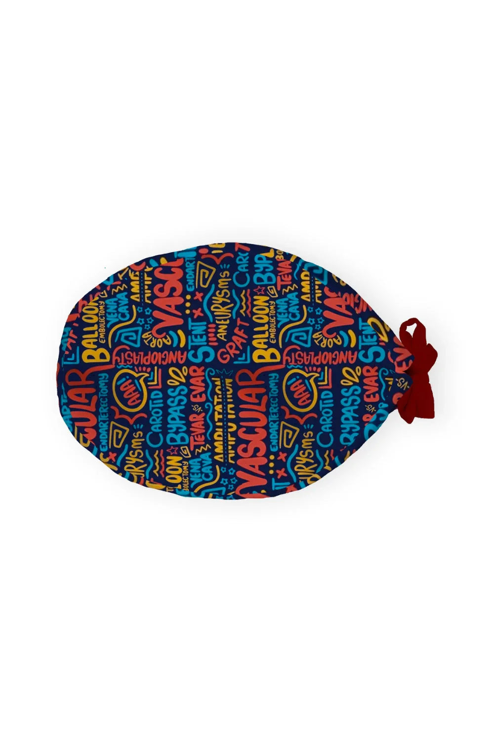 Calot médical – Bleu marine à motif Cardio