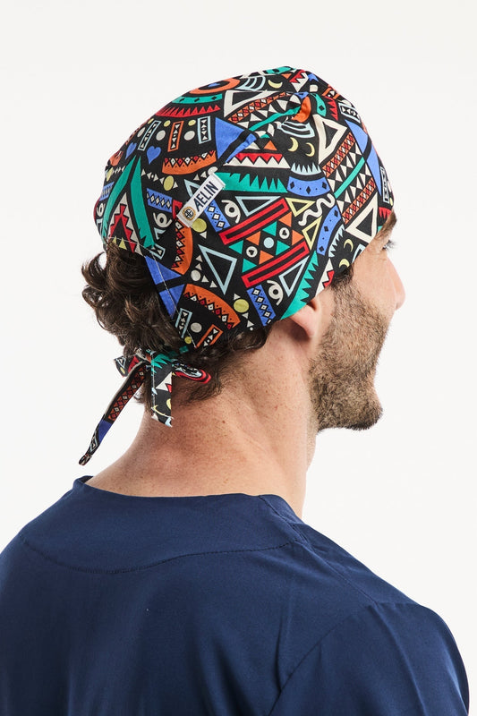 Calot médical – Coloré – Cheveux courts